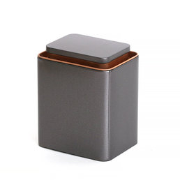 Чайница "Серая", 10х9х7 см