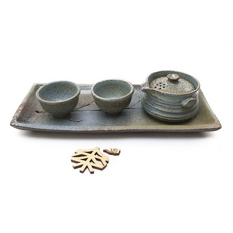 Набор "Отец в лодке", глина, ЯоБянь арт. 2795 Набор "Отец в лодке", глина, ЯоБянь